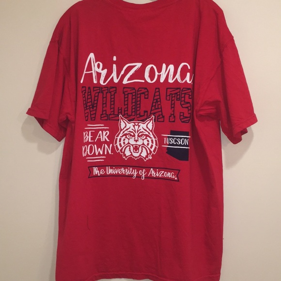 Arizona Wildcats Sketchbook Comfort Colors Tee NWT - Picture 5 of 6